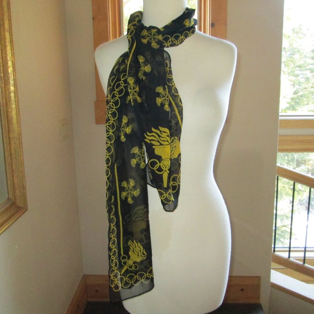 Steel Pony Asymmetrical Tunic Top w/ Wide-Leg Bryn Walker Pants & Olympic Scarf - Picture 5 of 9